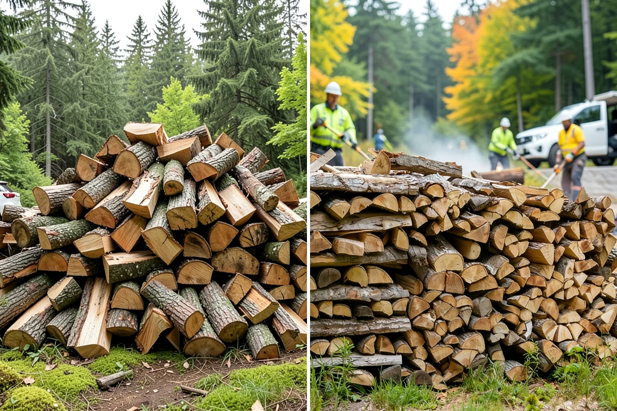 Mixed Hardwood Firewood in Shoreline, King County, WA - We assemble a blend of dense hardwood stock