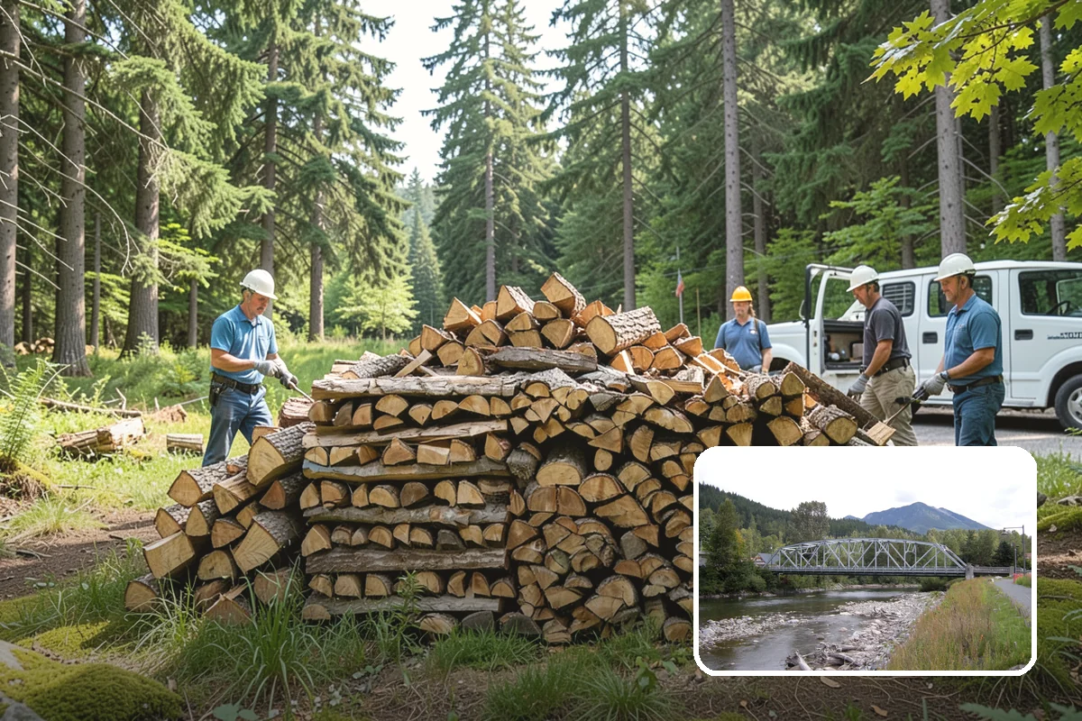 Mixed Hardwood Firewood in Skykomish, King County, WA - Long, slow burn time from dense wood