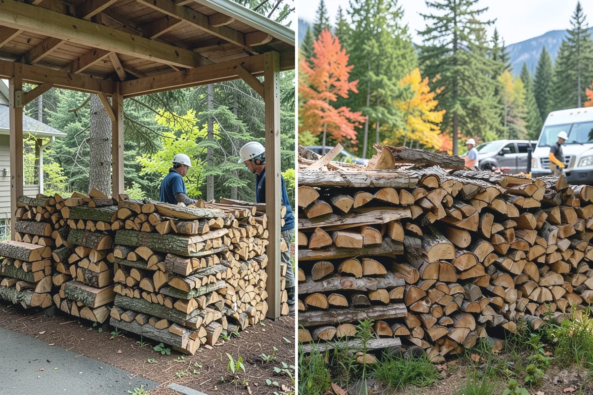 Mixed Hardwood Firewood in Skykomish, King County, WA - We assemble a blend of dense hardwood stock