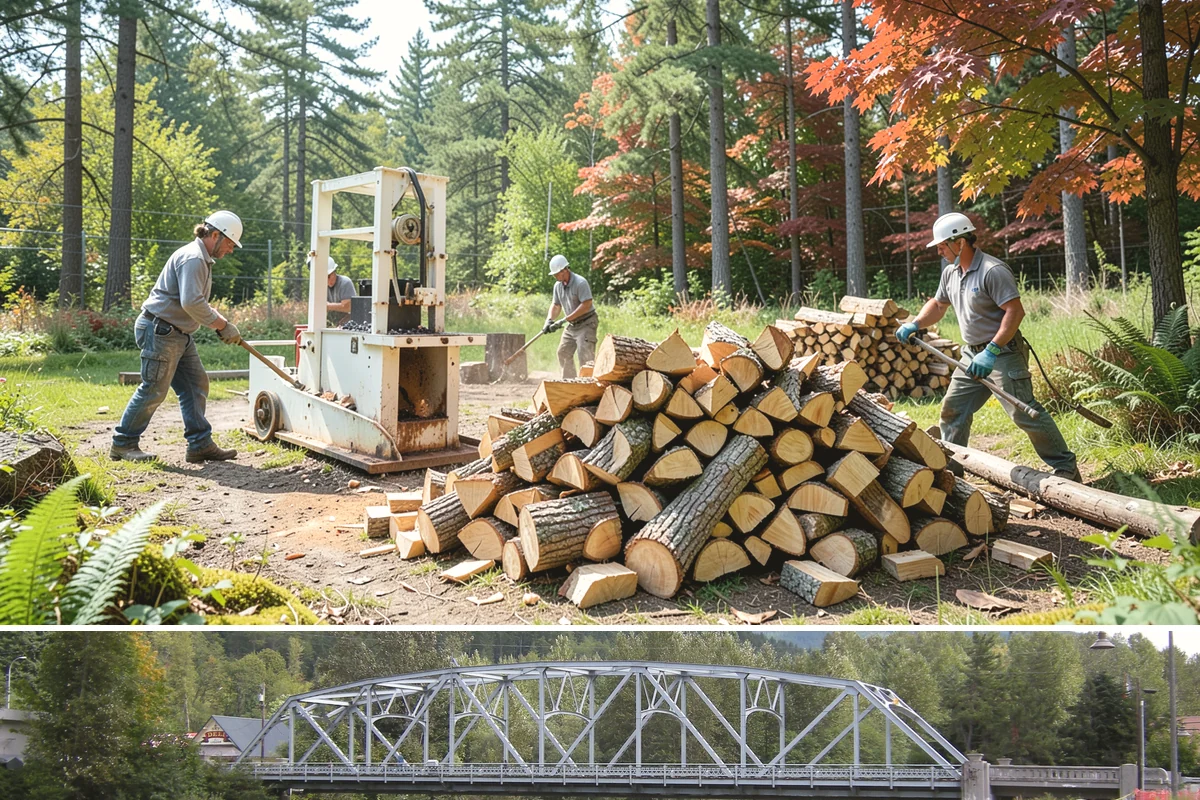 Mixed Hardwood Firewood in Skykomish, King County, WA - Order hardwood in fall so you have long-burning wood ready for the deep-winter cold snaps.
