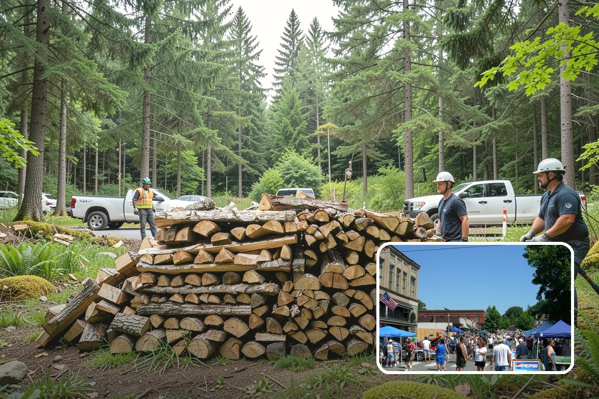 Mixed Hardwood Firewood in Snohomish, Snohomish County, WA - Long, slow burn time from dense wood