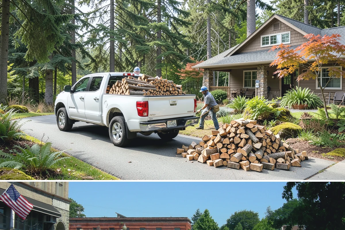 Mixed Hardwood Firewood in Snohomish, Snohomish County, WA - Order hardwood in fall so you have long-burning wood ready for the deep-winter cold snaps.