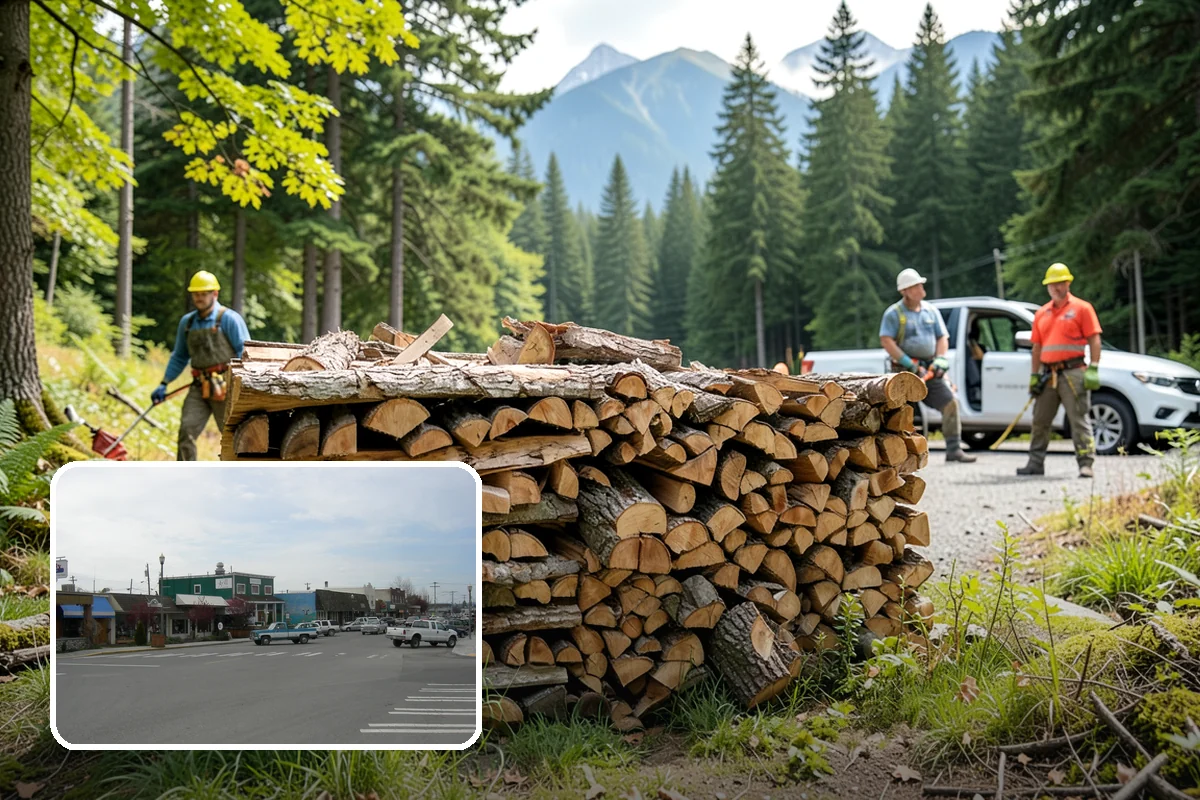 Mixed Hardwood Firewood in Stanwood, Snohomish County, WA - Long, slow burn time from dense wood