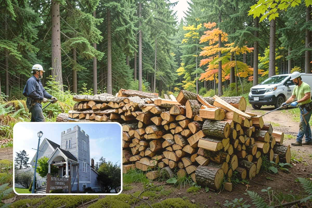 Mixed Hardwood Firewood in Steilacoom, Pierce County, WA - Long, slow burn time from dense wood