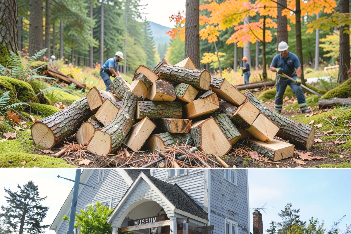 Mixed Hardwood Firewood in Steilacoom, Pierce County, WA - Order hardwood in fall so you have long-burning wood ready for the deep-winter cold snaps.