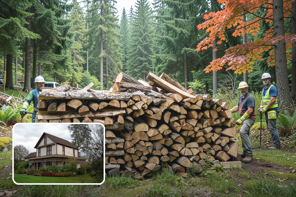 Mixed Hardwood Firewood in Sumner, Pierce County, WA - Long, slow burn time from dense wood