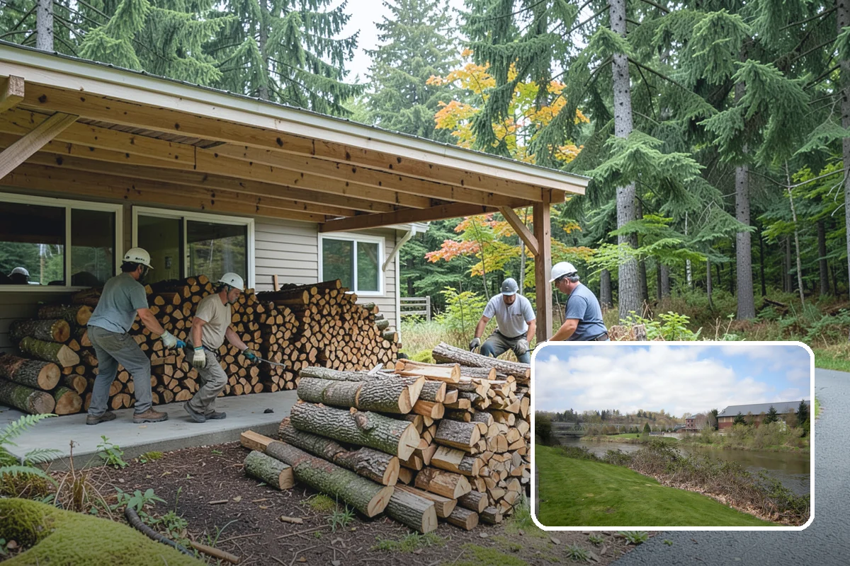 Mixed Hardwood Firewood in Tukwila, King County, WA - Long, slow burn time from dense wood