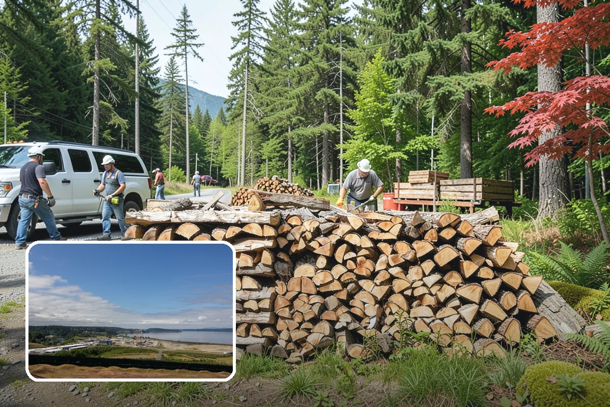 Mixed Hardwood Firewood in University Place, Pierce County, WA - Long, slow burn time from dense wood