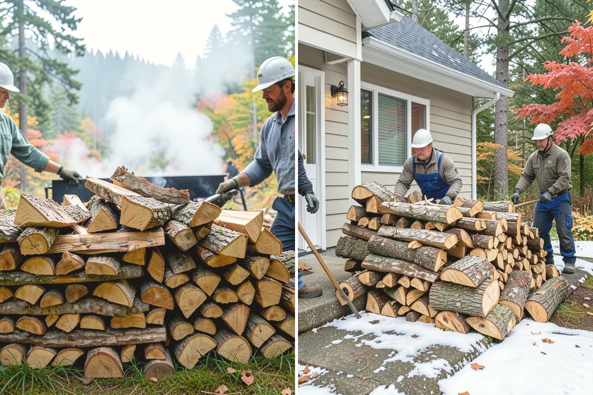 Mixed Hardwood Firewood in University Place, Pierce County, WA - We assemble a blend of dense hardwood stock