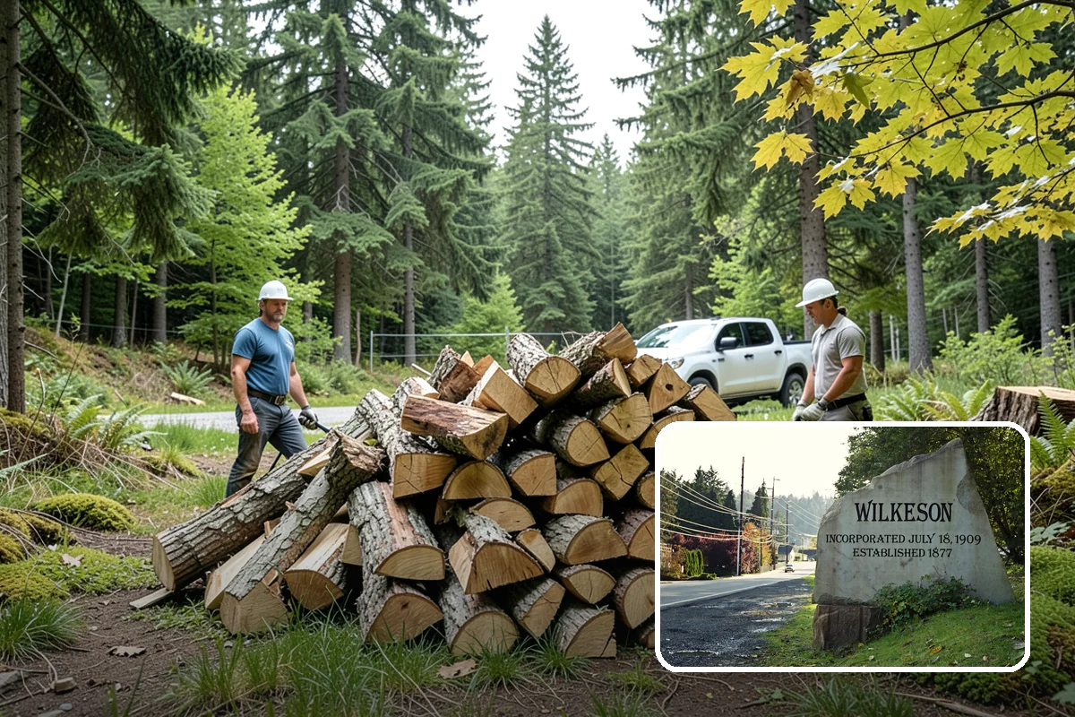 Mixed Hardwood Firewood in Wilkeson, Pierce County, WA - Long, slow burn time from dense wood
