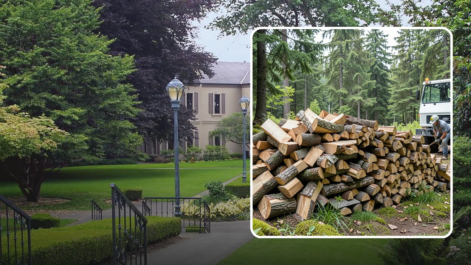 Mixed Hardwood Firewood in Woodinville, King County, WA - Our mixed hardwood firewood blends dense, slow-burning hardwoods for long-lasting heat and steady coals during Pacific Northwest...