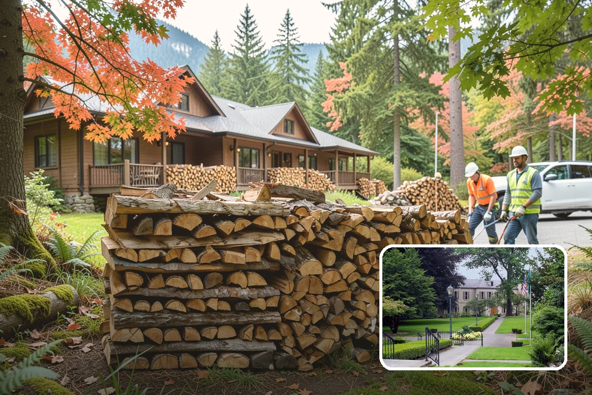 Mixed Hardwood Firewood in Woodinville, King County, WA - Long, slow burn time from dense wood