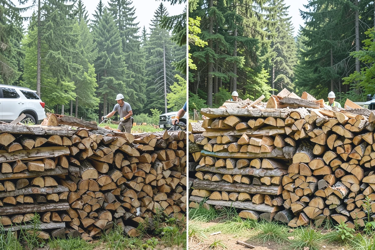 Mixed Hardwood Firewood in Woodinville, King County, WA - We assemble a blend of dense hardwood stock
