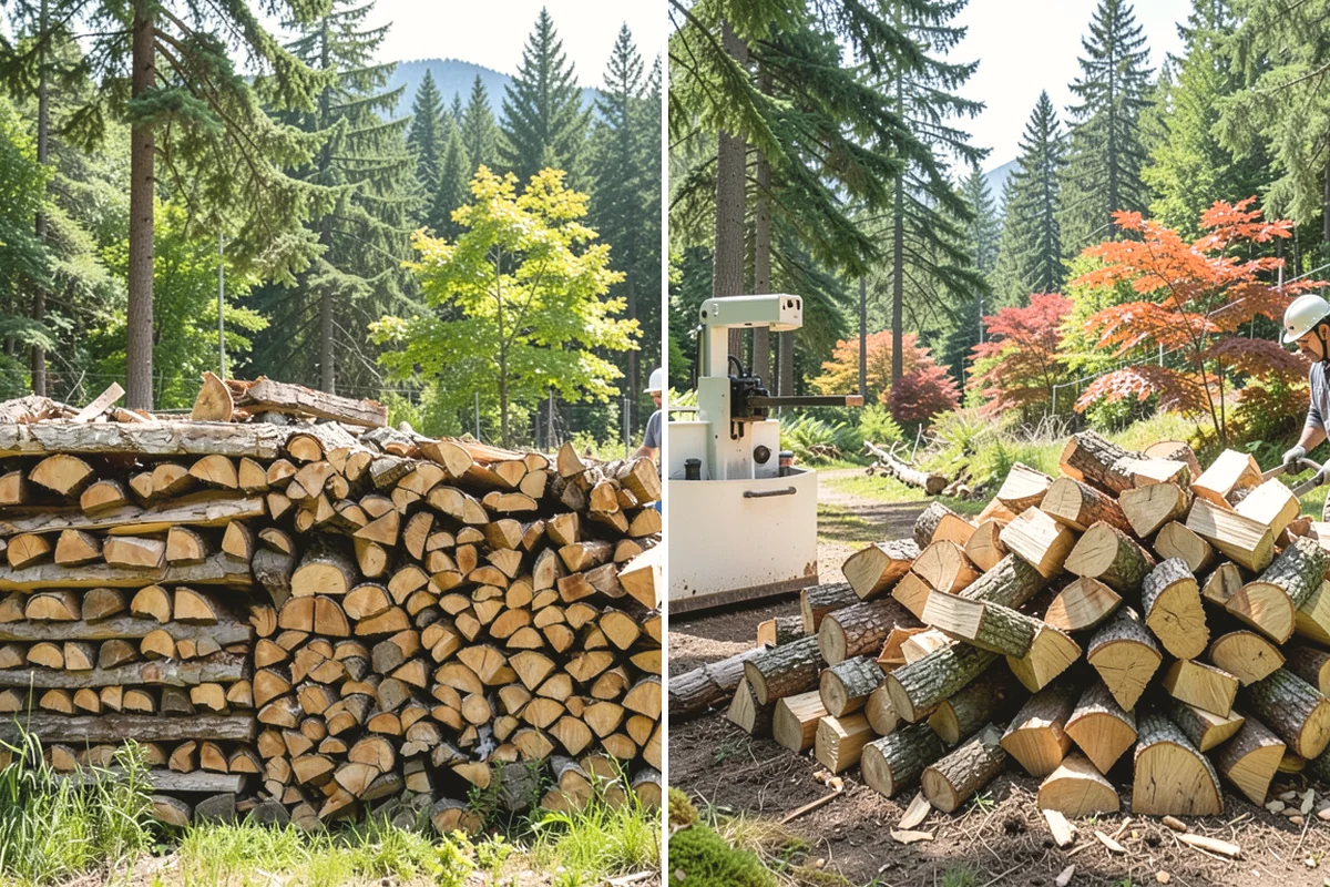 Mixed Hardwood Firewood in Yarrow Point, King County, WA - We assemble a blend of dense hardwood stock