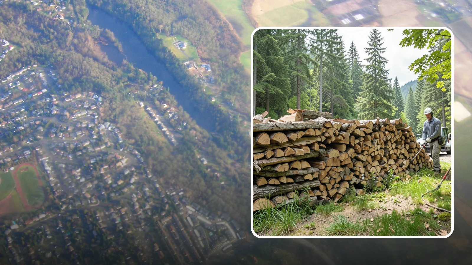 Mixed Softwood Firewood in Algona, King County, WA - Our mixed softwood firewood lights quickly and throws fast heat, making it a practical, budget-friendly choice for Pacific...