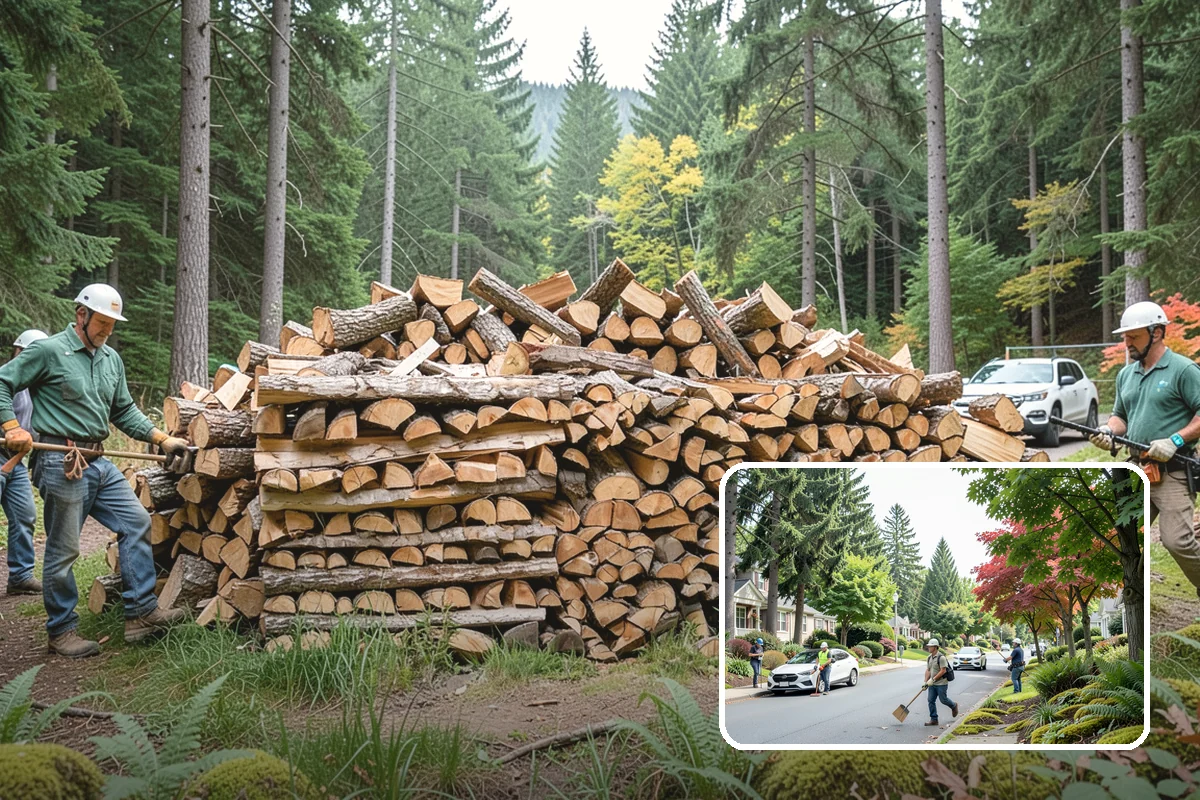 Mixed Softwood Firewood in Beaux Arts Village, King County, WA - Lights fast and produces quick, bright heat