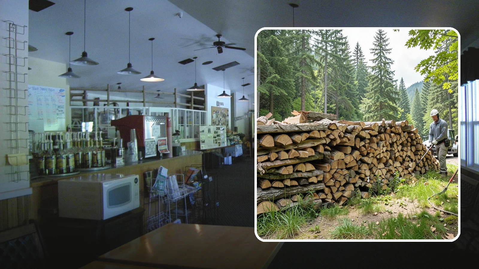 Mixed Softwood Firewood in Black Diamond, King County, WA - Our mixed softwood firewood lights quickly and throws fast heat, making it a practical, budget-friendly choice for Pacific...