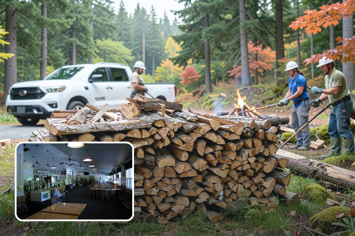 Mixed Softwood Firewood in Black Diamond, King County, WA - Lights fast and produces quick, bright heat