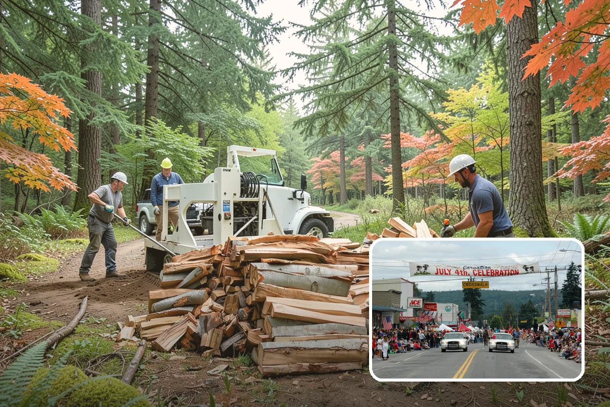 Mixed Softwood Firewood in Carnation, King County, WA - Lights fast and produces quick, bright heat