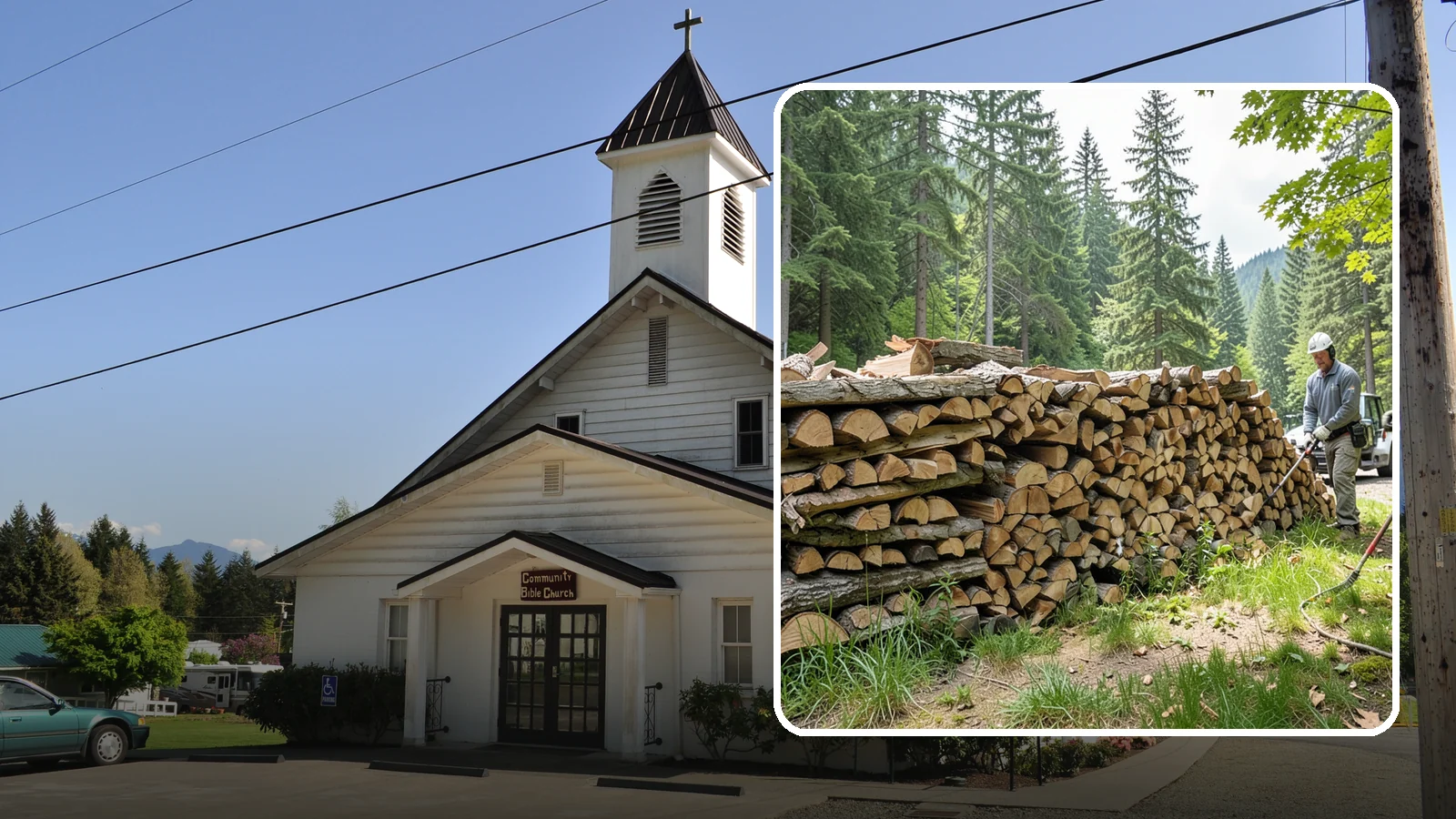 Mixed Softwood Firewood in Concrete, Skagit County, WA - Our mixed softwood firewood lights quickly and throws fast heat, making it a practical, budget-friendly choice for Pacific...