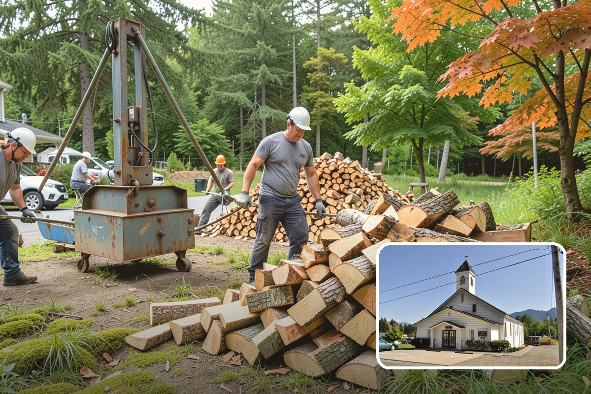 Mixed Softwood Firewood in Concrete, Skagit County, WA - Lights fast and produces quick, bright heat