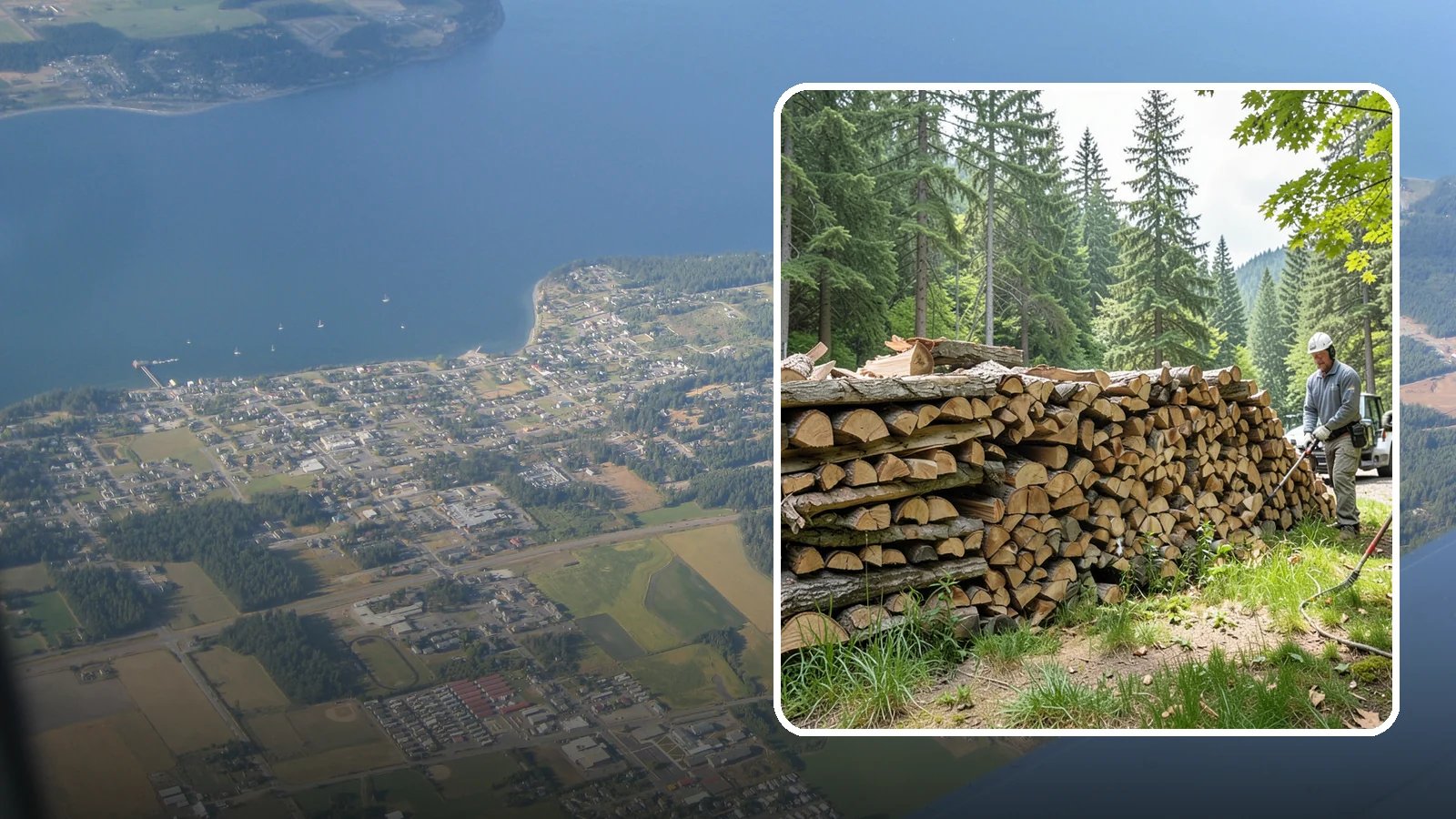 Mixed Softwood Firewood in Coupeville, Island County, WA - Our mixed softwood firewood lights quickly and throws fast heat, making it a practical, budget-friendly choice for Pacific...