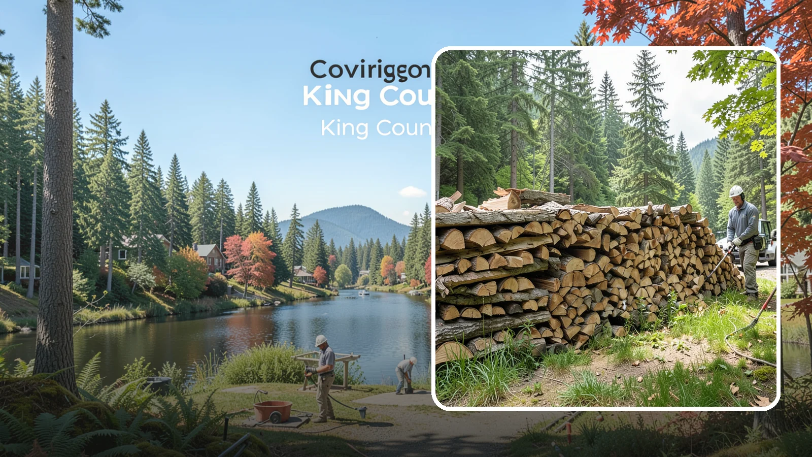 Mixed Softwood Firewood in Covington, King County, WA - Our mixed softwood firewood lights quickly and throws fast heat, making it a practical, budget-friendly choice for Pacific...