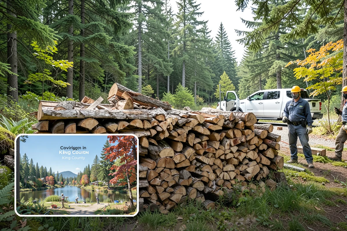 Mixed Softwood Firewood in Covington, King County, WA - Lights fast and produces quick, bright heat
