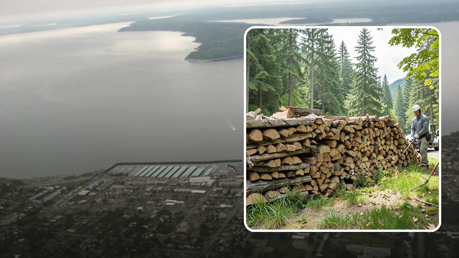 Mixed Softwood Firewood in Des Moines, King County, WA - Our mixed softwood firewood lights quickly and throws fast heat, making it a practical, budget-friendly choice for Pacific...