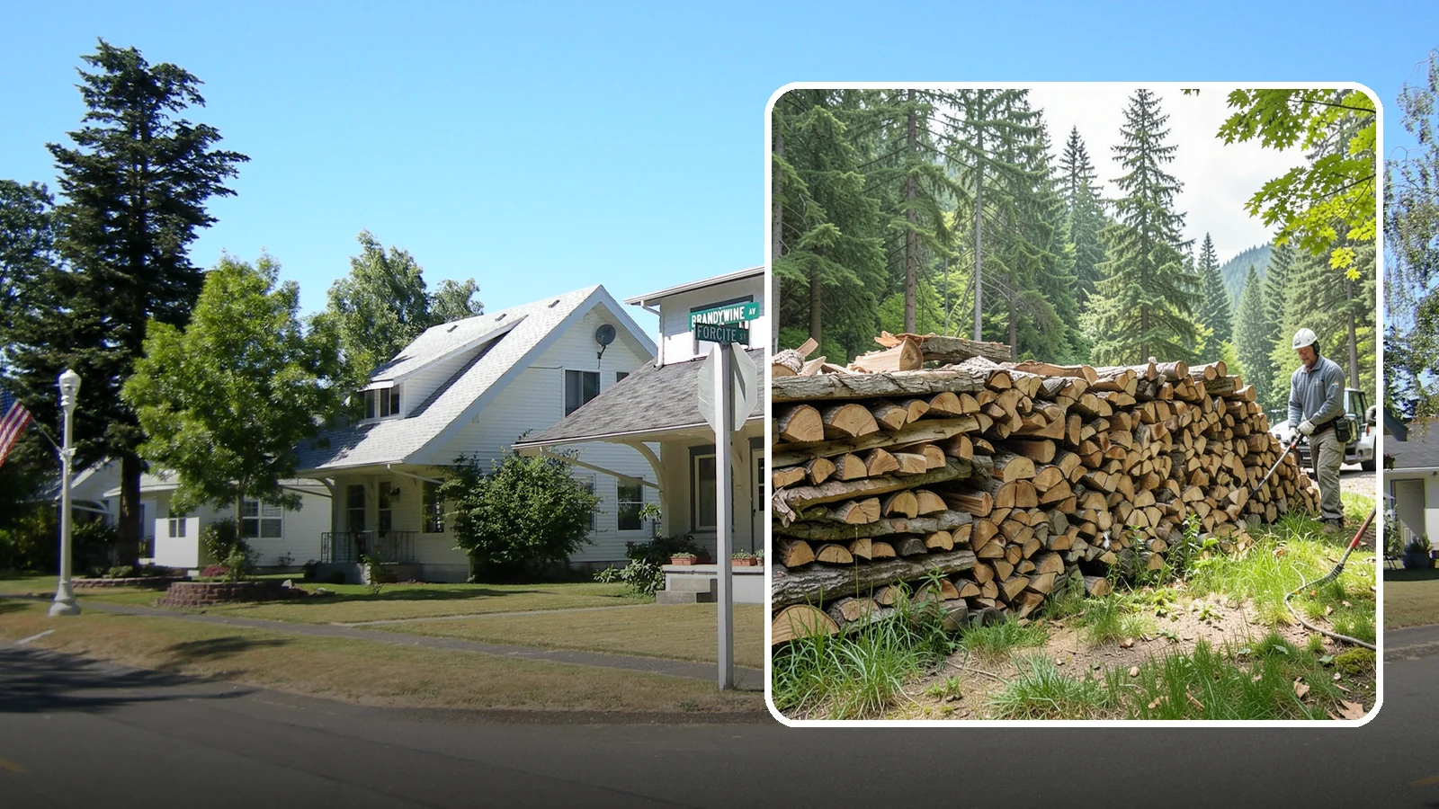 Mixed Softwood Firewood in DuPont, Pierce County, WA - Our mixed softwood firewood lights quickly and throws fast heat, making it a practical, budget-friendly choice for Pacific...