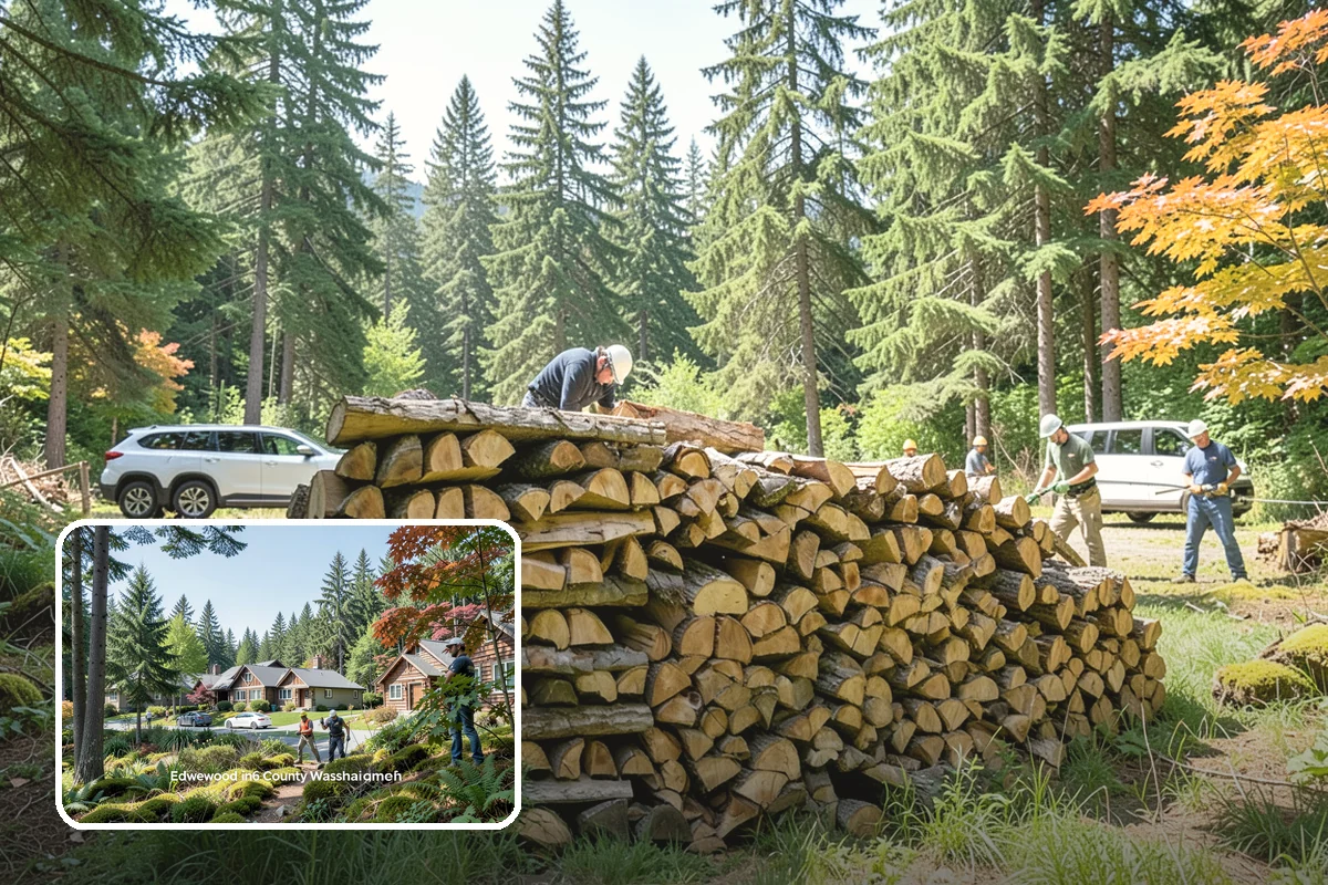 Mixed Softwood Firewood in Edgewood, Pierce County, WA - Lights fast and produces quick, bright heat