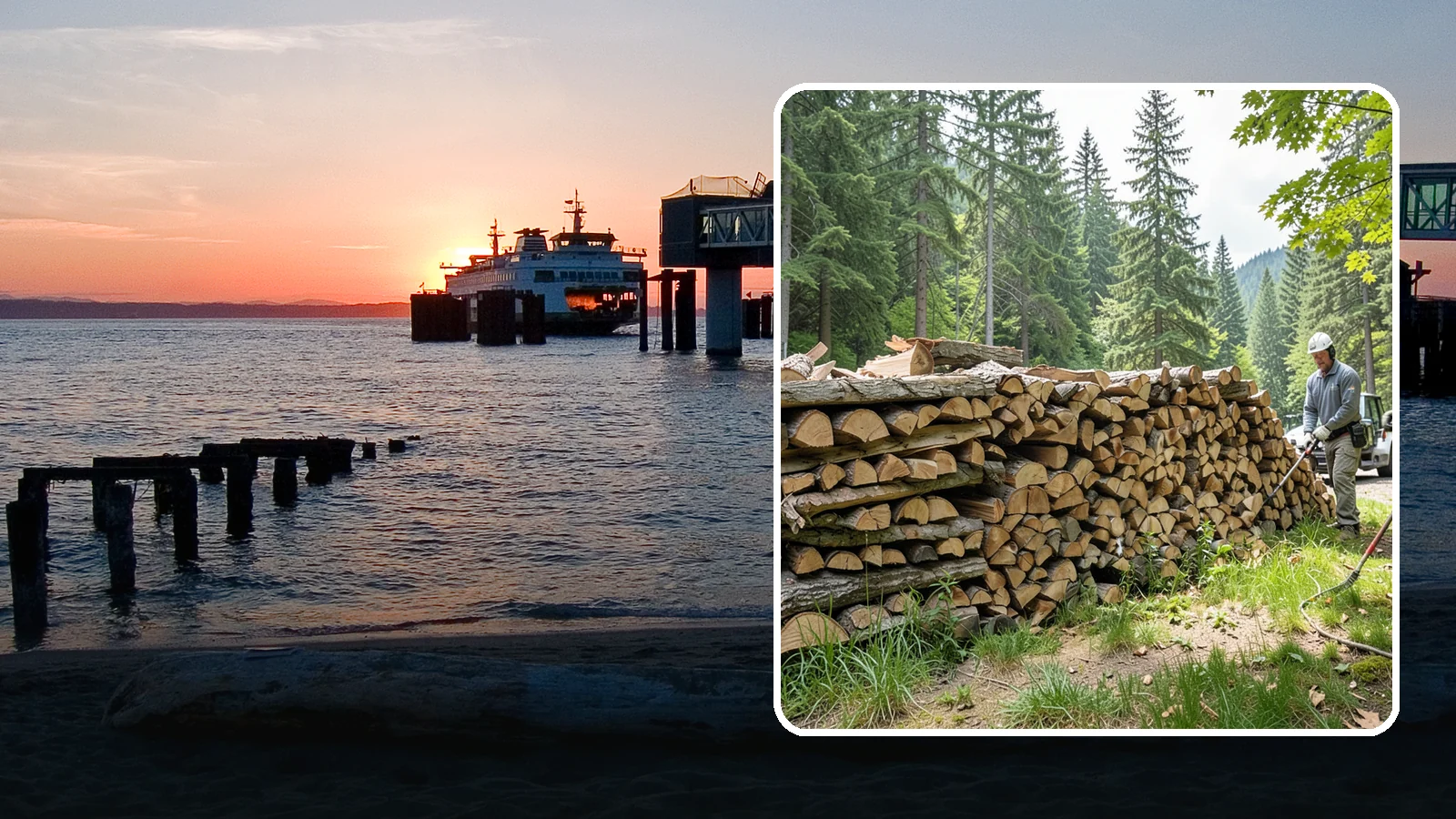 Mixed Softwood Firewood in Edmonds, Snohomish County, WA - Our mixed softwood firewood lights quickly and throws fast heat, making it a practical, budget-friendly choice for Pacific...