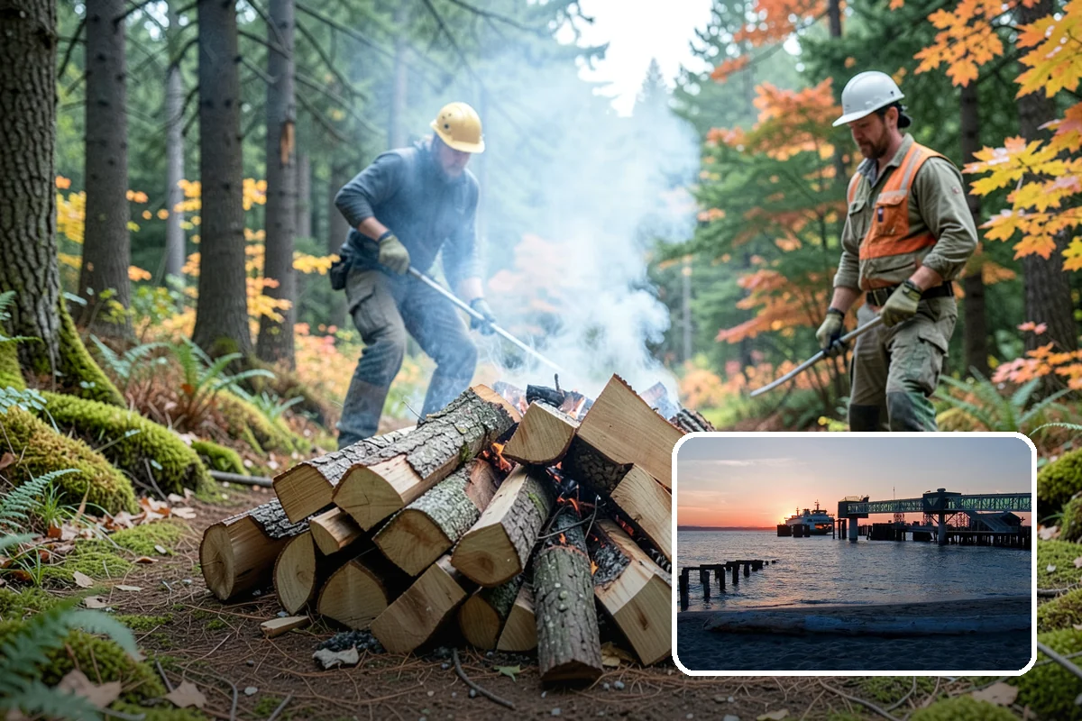 Mixed Softwood Firewood in Edmonds, Snohomish County, WA - Lights fast and produces quick, bright heat