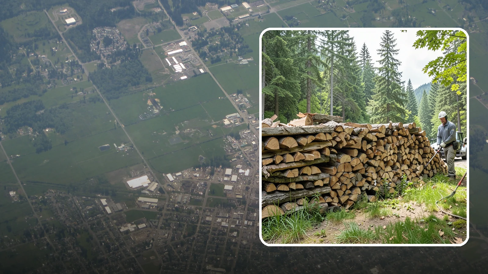 Mixed Softwood Firewood in Enumclaw, King County, WA - Our mixed softwood firewood lights quickly and throws fast heat, making it a practical, budget-friendly choice for Pacific...