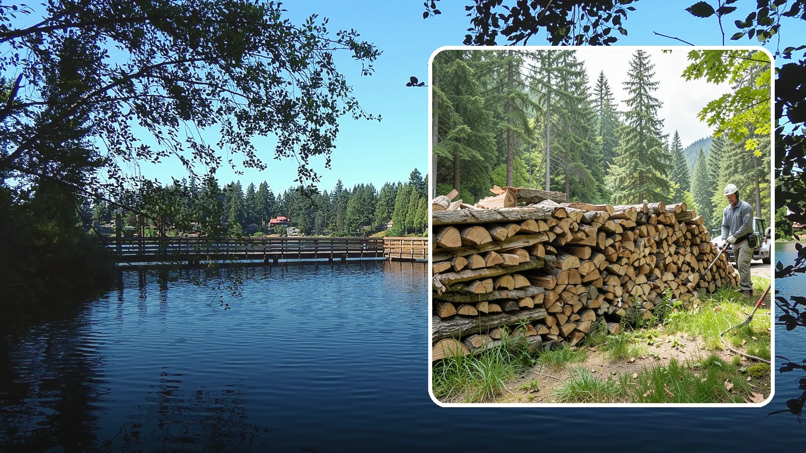 Mixed Softwood Firewood in Federal Way, King County, WA - Our mixed softwood firewood lights quickly and throws fast heat, making it a practical, budget-friendly choice for Pacific...