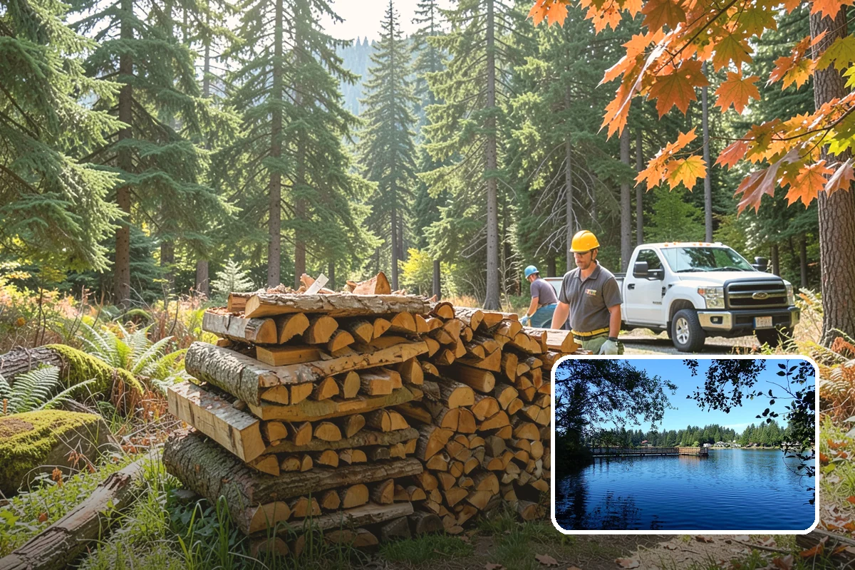 Mixed Softwood Firewood in Federal Way, King County, WA - Lights fast and produces quick, bright heat