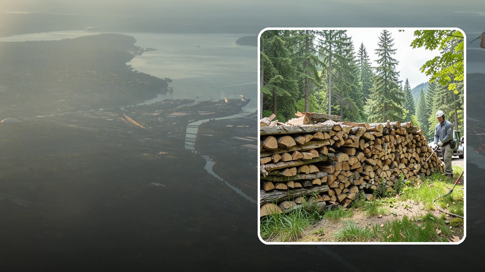 Mixed Softwood Firewood in Fife, Pierce County, WA - Our mixed softwood firewood lights quickly and throws fast heat, making it a practical, budget-friendly choice for Pacific...
