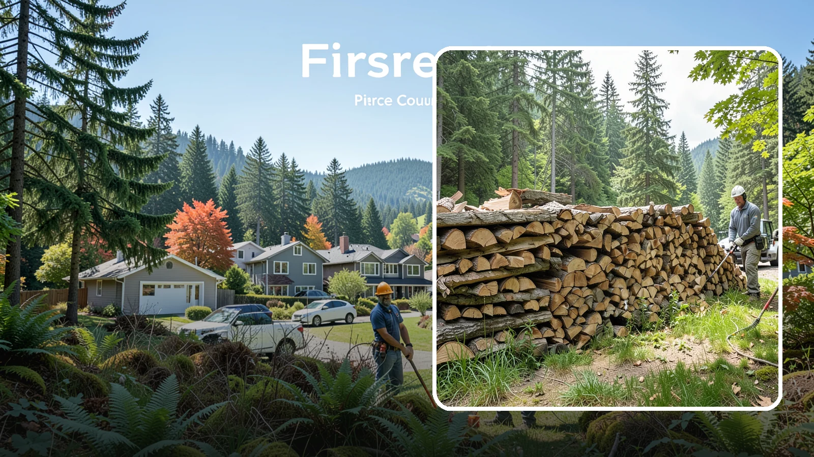 Mixed Softwood Firewood in Fircrest, Pierce County, WA - Our mixed softwood firewood lights quickly and throws fast heat, making it a practical, budget-friendly choice for Pacific...