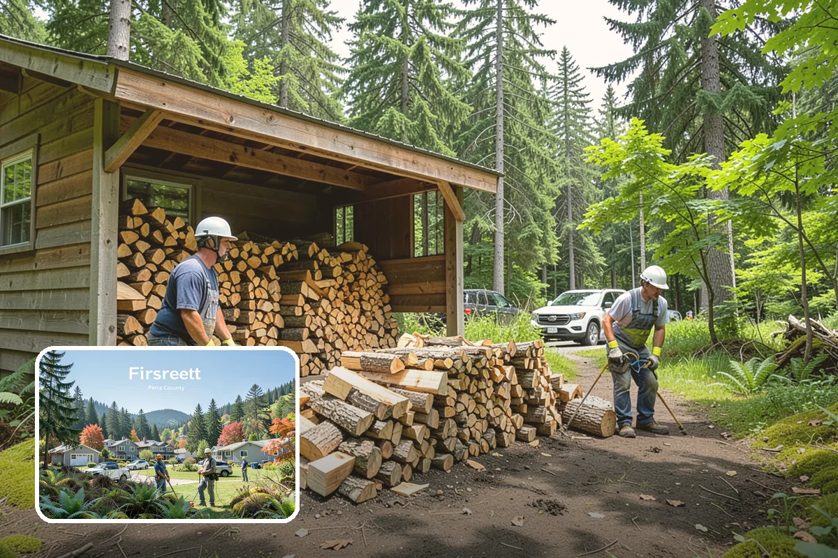 Mixed Softwood Firewood in Fircrest, Pierce County, WA - Lights fast and produces quick, bright heat