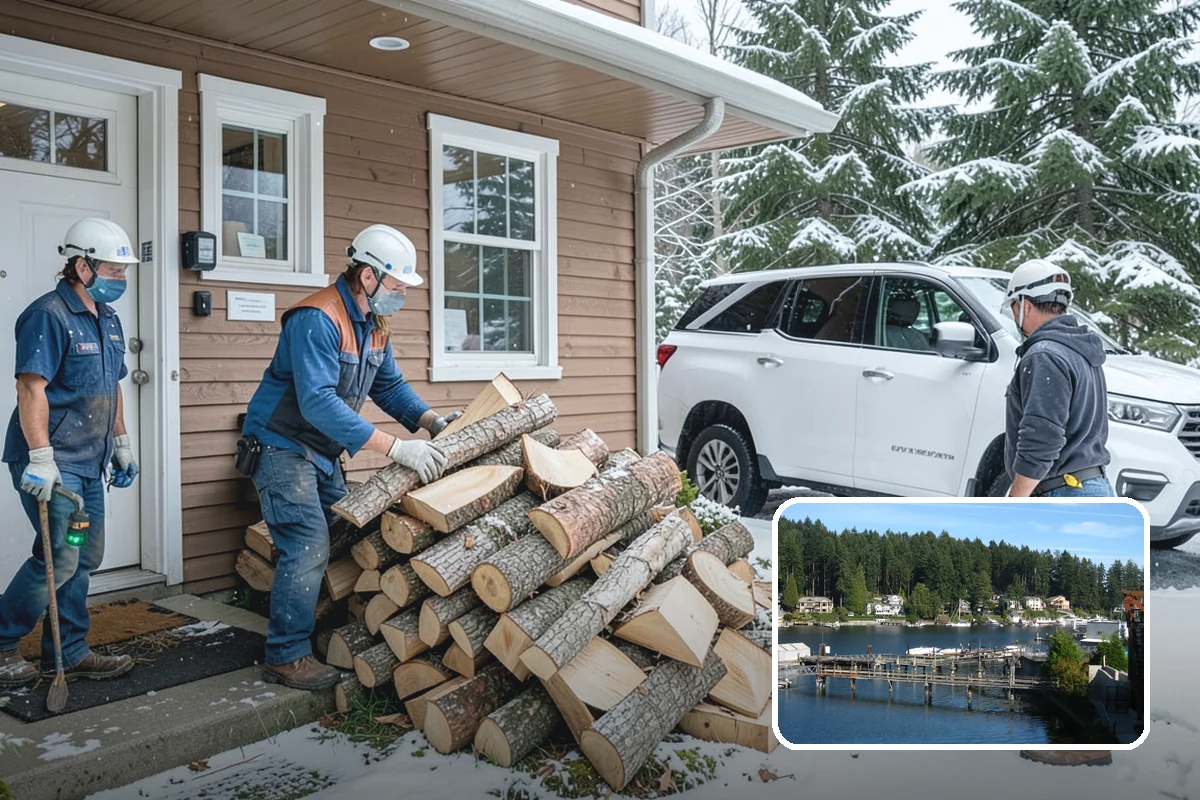 Mixed Softwood Firewood in Gig Harbor, Pierce County, WA - Lights fast and produces quick, bright heat