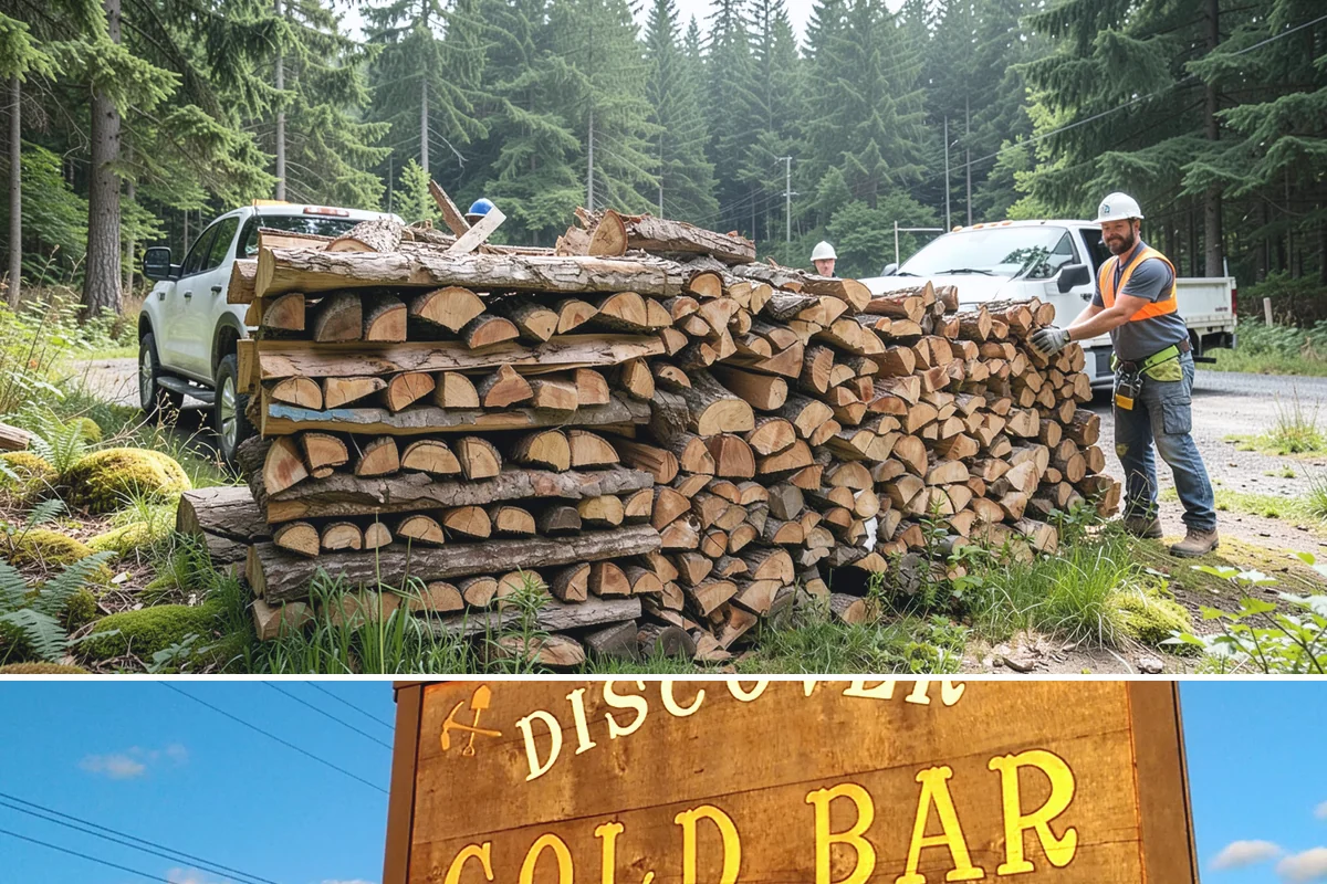 Mixed Softwood Firewood in Gold Bar, Snohomish County, WA - Buy softwood in late summer or fall to have easy-lighting wood ready for autumn and shoulder-season fires.
