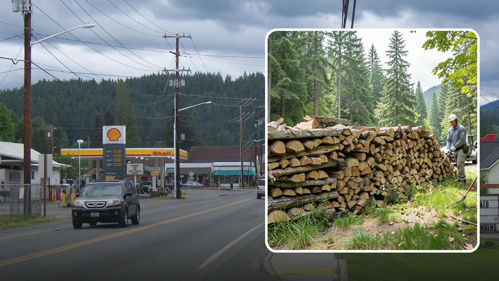 Mixed Softwood Firewood in Granite Falls, Snohomish County, WA - Our mixed softwood firewood lights quickly and throws fast heat, making it a practical, budget-friendly choice for Pacific...