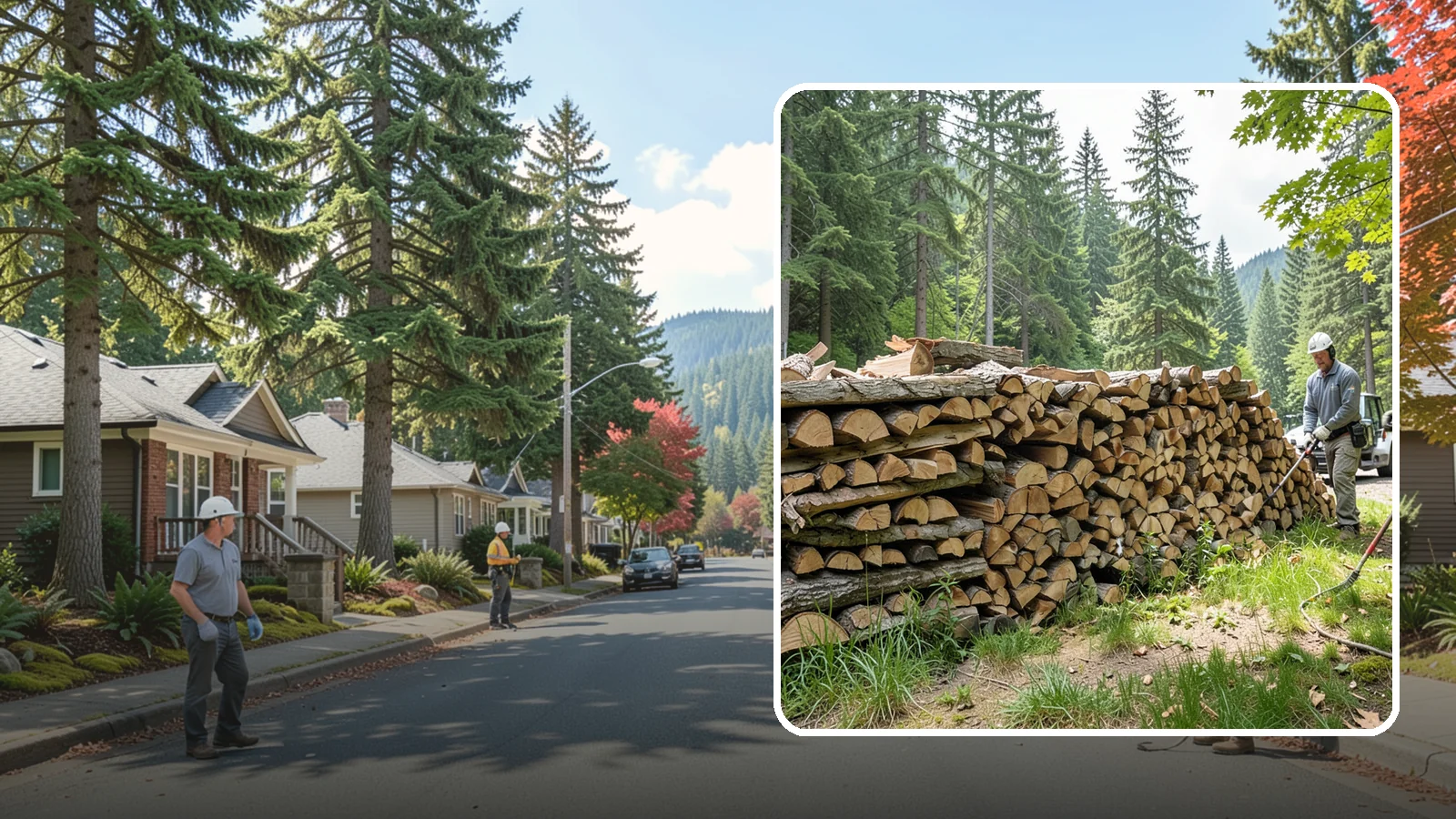 Mixed Softwood Firewood in Hunts Point, King County, WA - Our mixed softwood firewood lights quickly and throws fast heat, making it a practical, budget-friendly choice for Pacific...