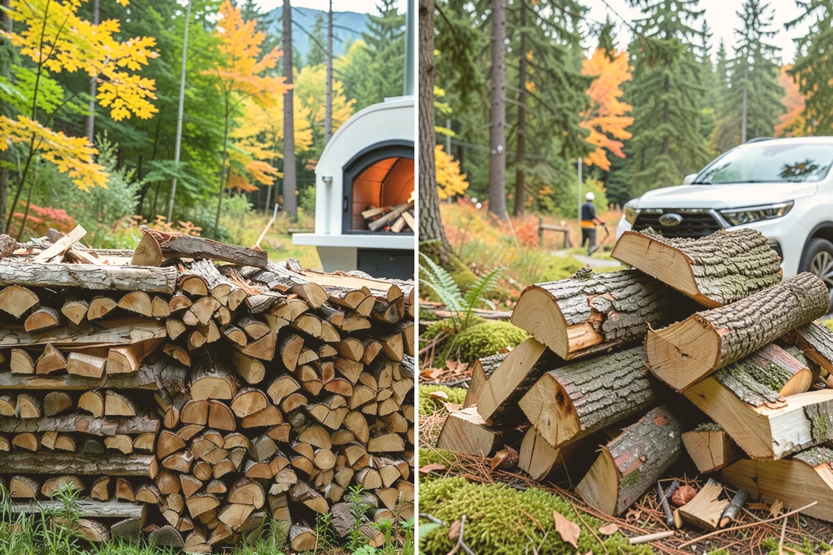 Mixed Softwood Firewood in Index, Snohomish County, WA - We gather a blend of fast-lighting softwood stock