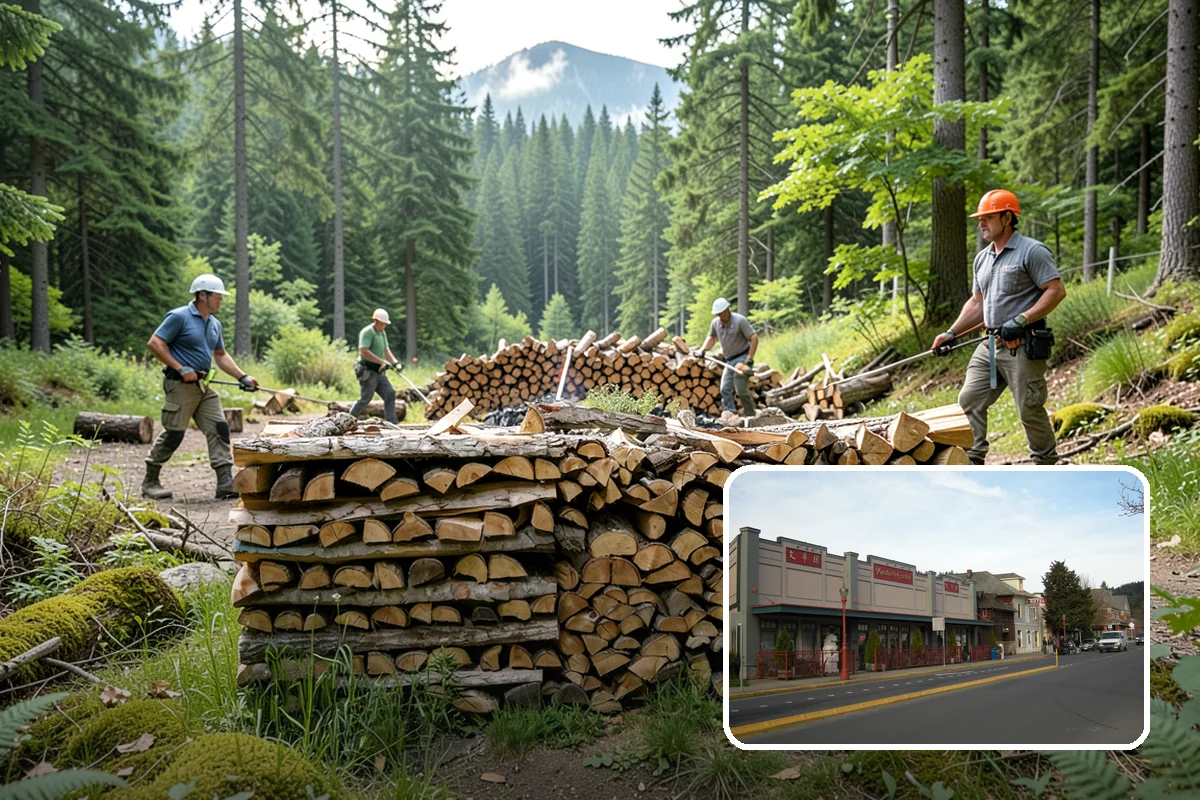 Mixed Softwood Firewood in Issaquah, King County, WA - Lights fast and produces quick, bright heat