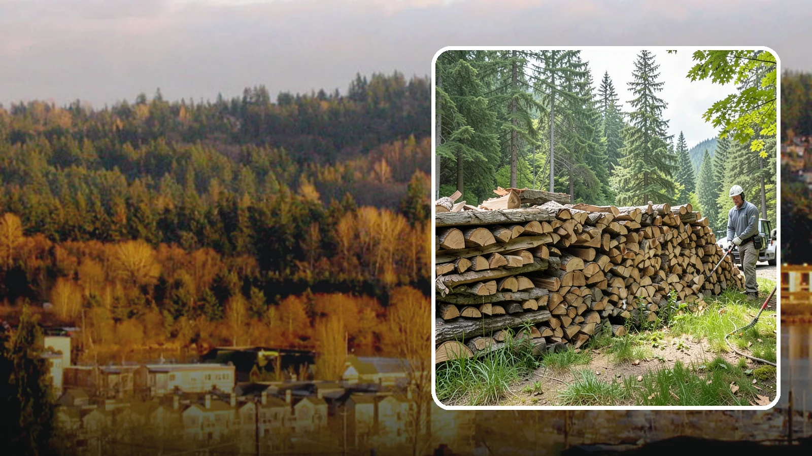 Mixed Softwood Firewood in Kenmore, King County, WA - Our mixed softwood firewood lights quickly and throws fast heat, making it a practical, budget-friendly choice for Pacific...