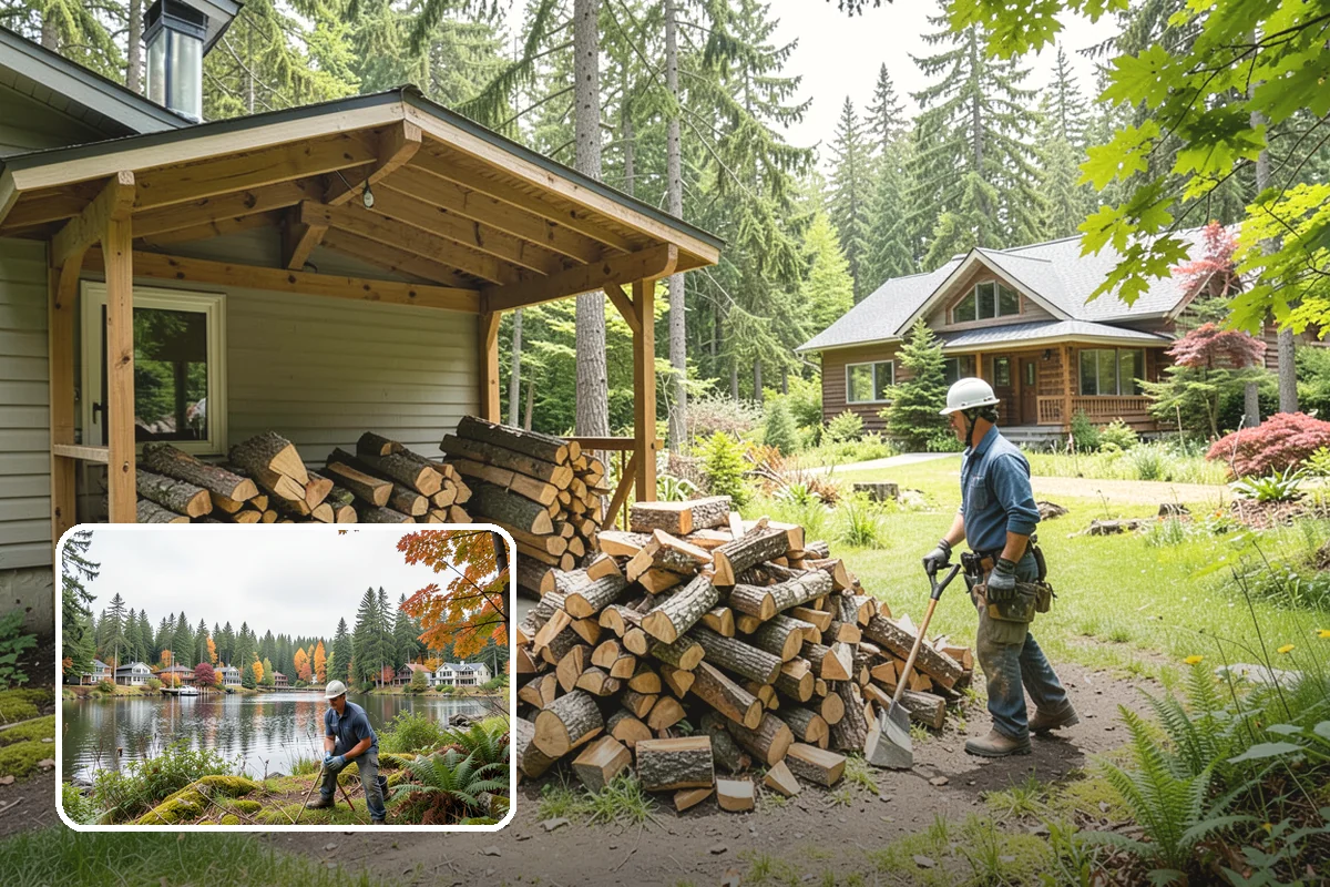 Mixed Softwood Firewood in La Conner, Skagit County, WA - Lights fast and produces quick, bright heat