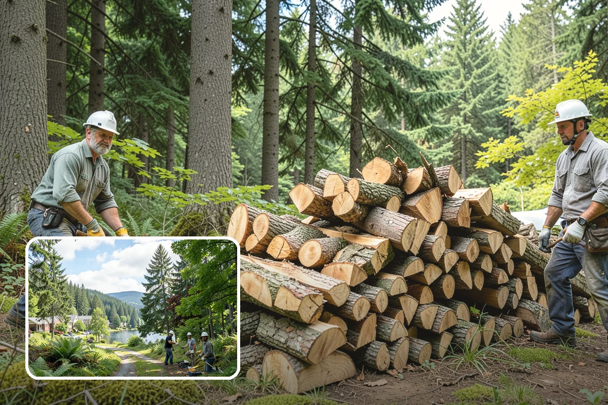 Mixed Softwood Firewood in Lake Forest Park, King County, WA - Lights fast and produces quick, bright heat