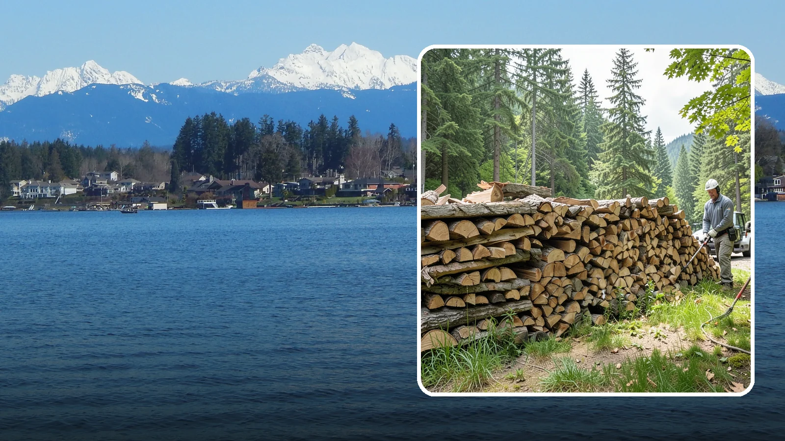 Mixed Softwood Firewood in Lake Stevens, Snohomish County, WA - Our mixed softwood firewood lights quickly and throws fast heat, making it a practical, budget-friendly choice for Pacific...