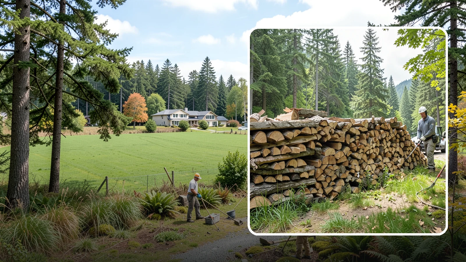 Mixed Softwood Firewood in Lyman, WA - Our mixed softwood firewood lights quickly and throws fast heat, making it a practical, budget-friendly choice for Pacific...
